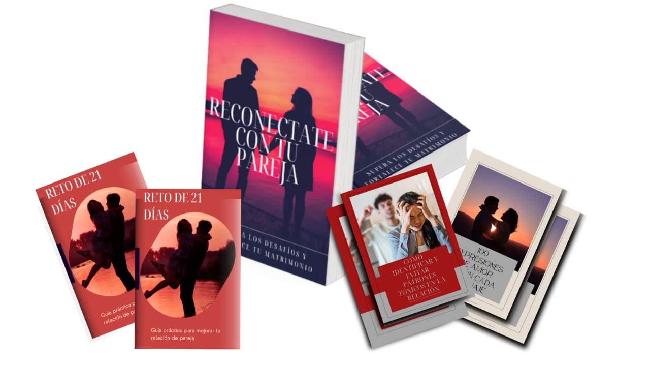 Ebook Reconectate con tu pareja+ 3 Bonos de Regalo